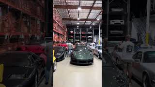 Canepa Warehouse Full Of Racecars porsche cars monterey carweek [upl. by Auqenat]