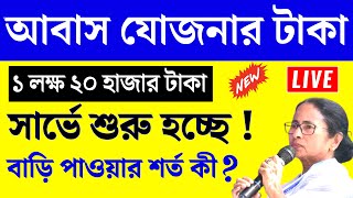 bangla awas yojana new update  bangla awas yojana 2024 list west bengal  bangla awas yojana khabar [upl. by Anear]