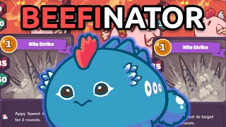 Beefinator  2280 MMR S19 Gameplay  Axie Infinity [upl. by Whitford]