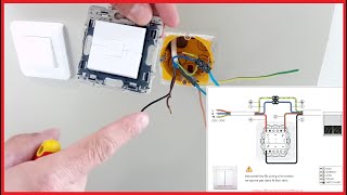 COMMENT BRANCHER INTERRUPTEUR VOLET ROULANTTUTO RACCORDEMENT ET EXPLICATIONS [upl. by Jariah754]