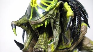 REVIEW Predalien AVP Requiem Battle Damaged Version MMS74 Japan EN ESPAÑOL LATINO [upl. by Ymij225]