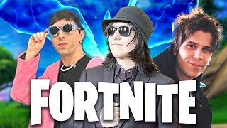 QUACKITY JUEGA FORTNITE CON RUBIUS Y CARRE [upl. by Nahgam]