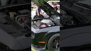 Dodge Demon Supercharger Whine  Incredible Supercharger Sound dodge supercharged car shorts [upl. by Yenrab549]