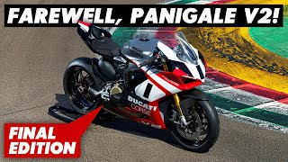 Ducati Announce Panigale V2 Superquadro FINAL EDITION Everything You Need To Know [upl. by Imoen964]