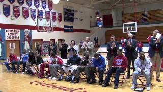 Christian County High School Basketball State Champs Parade and Rally [upl. by Neeuq996]