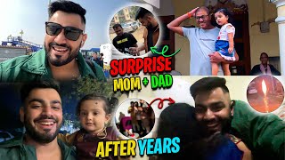 Surprising Mom Dad in Diwali After Years  Awanish Singh [upl. by Armil]