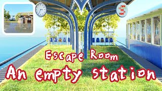 Escape Room An empty station【Shigeyuki Kawamura】  攻略 Walkthrough  脫出 [upl. by Mirabella]