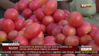 Tomate no A1M4N4S neebe importa husi Indonesia Fo 4ME4S4 ba rendimentu Negosiante sira iha Maliana [upl. by Adnalahs53]