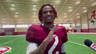 Ryan Williams on how he manages his freshman season amp body at Alabama [upl. by Ybhsa]