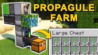 EASIEST Mangrove Propagule Farm in Minecraft 121 Tutorial [upl. by Berners156]