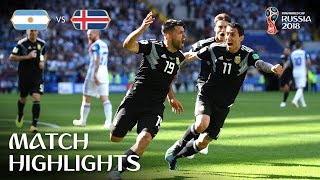 Argentina v Iceland  2018 FIFA World Cup  Match Highlights [upl. by Willie618]