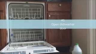 Cleaning a Dishwasher with Vinegar amp Baking Soda [upl. by Tjaden]