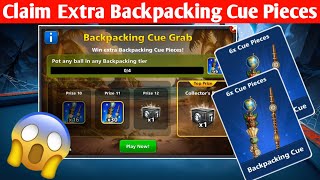 Claim Extra Backpacking Cue Pieces Grab Event 8 Ball  Chance To Max Cue 8ballpool 8poolweaver [upl. by Crescen567]