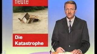 Hochwasser 12082002  ORF OÖ Heute [upl. by Ayidan]