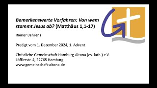 Bemerkenswerte Vorfahren Von wem stammt Jesus ab [upl. by Otcefrep703]