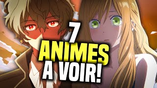 7 ANIMES DE ROMANCE DE DINGUE A VOIR ABSOLUMENT [upl. by Ellan]