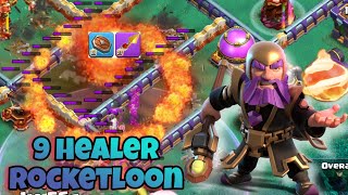 TH16 Legend Attack Fireball 9 Healer  After patch Update [upl. by Nevada617]