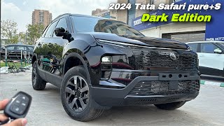 2024 Tata Safari Pure plus s Dark Edition Price amp Features ❤️ 2024 Tata Safari dark edition [upl. by Ganny]