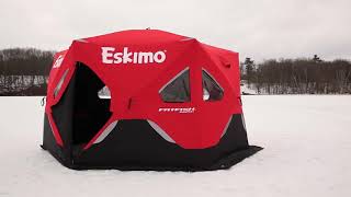 Зимняя рыболовная палатка Eskimo FatFish 6120 и 6120i [upl. by Alberto]