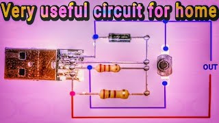 very useful circuit for every home5v to 12v converter circuit [upl. by Lathe]