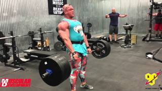 Dallas McCarver Trains Back amp Reaches a Deadlift Goal of 800lbs [upl. by Hniv]