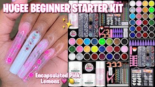 COOSERRY 79in1 Acrylic Kit  Encapsulated Pink Lemonade Fruits  Beginner Acrylic Kit [upl. by Sim]