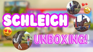 SCHLEICH UNBOXING  Adolfo Model Horses [upl. by Simonne]