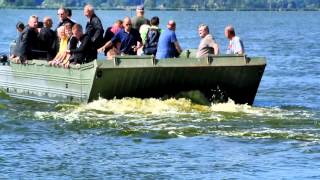 Schwimmwagen PTSM  7 Internationales Pütnitzer AmphibienFahrzeugtreffen HD [upl. by Amhsirak]