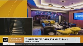 New “tunnel suites” open for VIP Kings fans [upl. by Liw90]