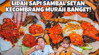 PANAS LIDAH SAPI SAMBAL SETAN KECOMBRANG SUPER MURAH [upl. by Hgiellek246]