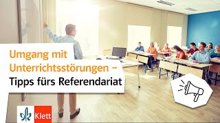 Umgang mit Unterrichtsstörungen – Tipps fürs Referendariat [upl. by Akinihs]