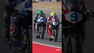 A hectic battle for P3 ⚔️  2024 PortugueseWorldSBK 🇵🇹 [upl. by Iblehs]