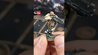 How to Paint Dark Brown Leather on Warhammer Miniatures [upl. by Nhguaved]