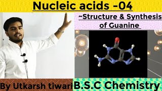 Guanine  Nucleic acid  N2bases  Organic Chemistry [upl. by Ilrahs704]