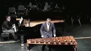 Michael Lagerfelt Marimba Plays Hungarian Dance 5 by Brahms [upl. by Bartholemy]