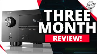 Denon AVRX3600H Three Month Review  Best AVR of 2020 [upl. by Alael991]