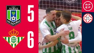 Resumen PrimeraDivisiónFS  Viña Albali Valdepeñas 56 Real Betis  Jornada 13 [upl. by Reube]