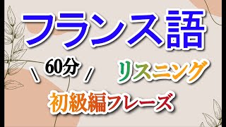 【1月まとめ】 60分・とことんフランス語！繰り返し聞いて慣れて覚える！フランス語初心者必見 〜聞き流し 13 [upl. by Raddatz827]