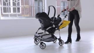 bugaboo bee³ demo  car seat adaptability [upl. by Akirahs]