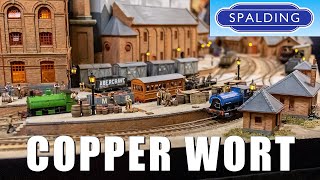 Spalding Model Railway Exhibition 2022  Copper Wort [upl. by Euqnom]