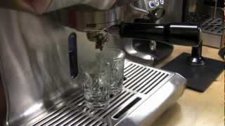 Playing with Preinfusion on the Breville Dual Boiler [upl. by Dugas]