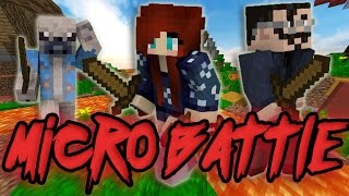 MINECRAFT MICRO BATTLE Beat The Hacker [upl. by Glasgo]