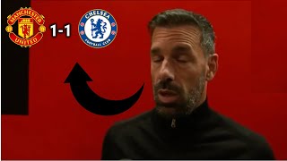 Ruud van Nistelrooy Interview  Manchester United vs Chelsea 11 [upl. by Aidekal]