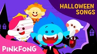 Ten Little Spooky Kids  Halloween Songs  Pinkfong Songs for Children [upl. by Ev]