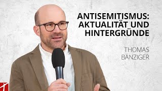 «Antisemitismus Aktualität und Hintergründe»  Thomas Bänziger  12 Dezember 2023 [upl. by Vergos728]