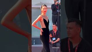 Hoyeon Jung fabulous in Louis Vuitton attend at the Venice Film Festival 2024 [upl. by Odilo891]