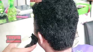 TUTORIAL POTONG RAMBUT KERITING [upl. by Hilda]