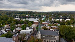 Take 5 Flying around Lambertville and New Hope [upl. by Oiraved]