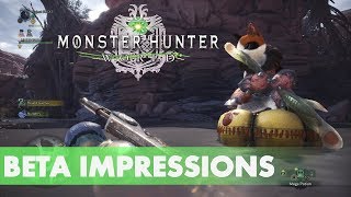 Monster Hunter World  Beta Praises amp Complaints Review [upl. by Eillime]