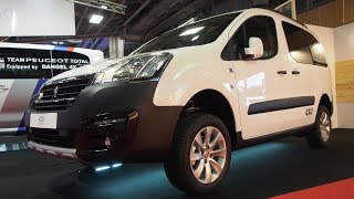 Peugeot Partner Tepee 16 HDi 92k 4x4 Dangel Extreme  Lookaround [upl. by Carlock193]